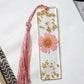 Mini Floral Resin Bookmark