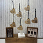 Mom Thank You Heart Mothers Day Gift Heart Ornament Gift Tag