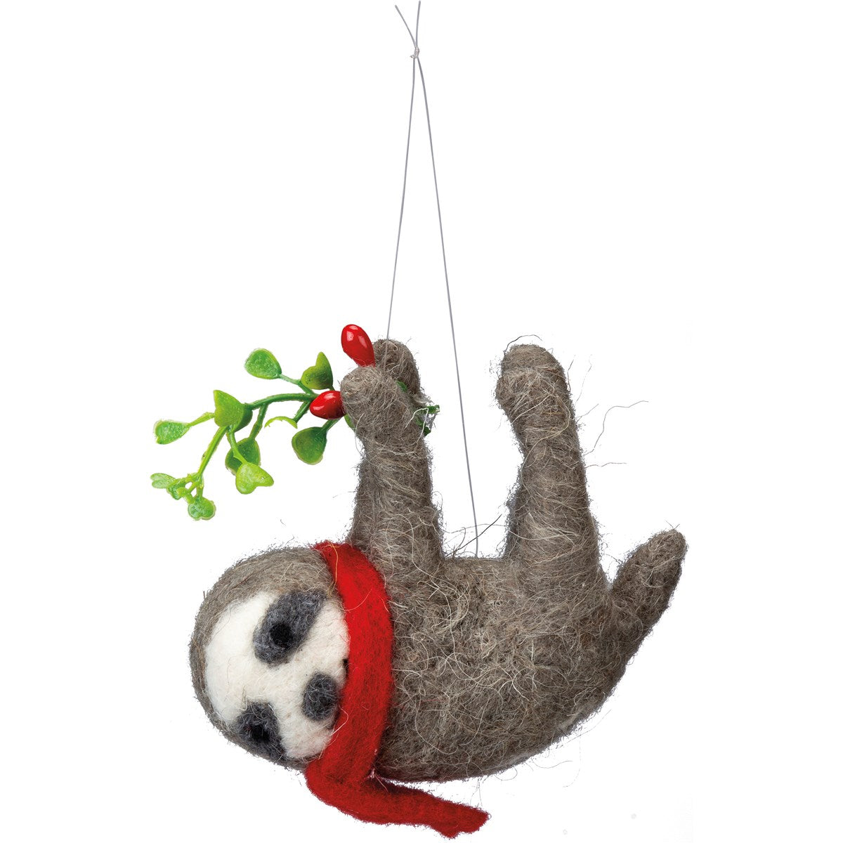 Christmas Sloth Critter Ornament