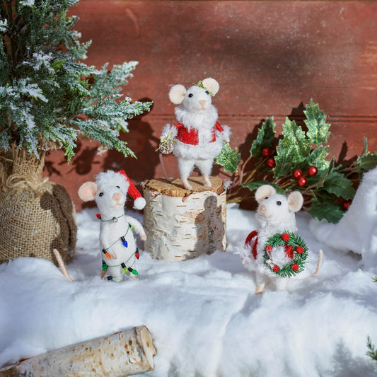 Claus Family Mice Critters