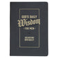 Devotional God's Daily Wisdom for Men Faux Leather
