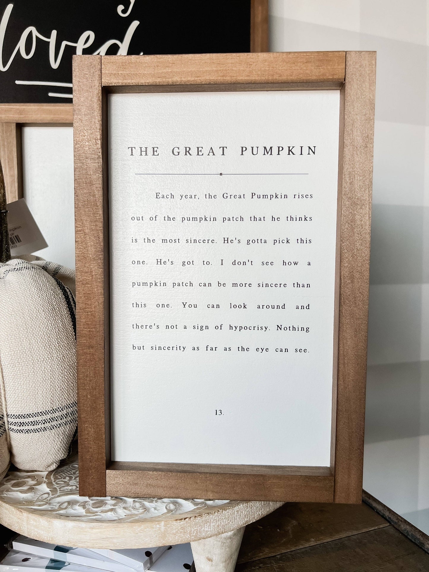 The Great Pumpkin - Charlie Brown