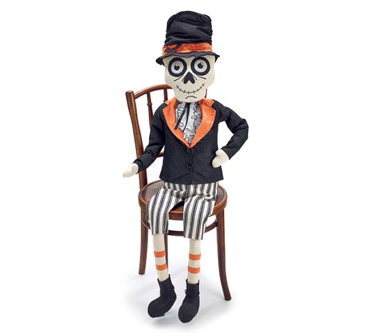 Large Skeleton Sitter