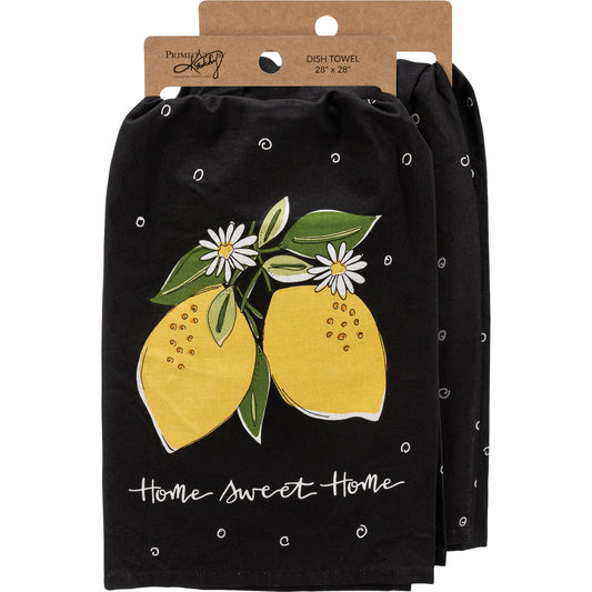 Home Sweet Home Lemon Kitchen Towel