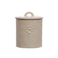 Debossed Stoneware Treat Canister w/ Paw Print (Each One Will Vary)