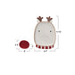 Stoneware Reindeer Shaped Platter w/ Dish, Set of 2 (Each One Will Vary)