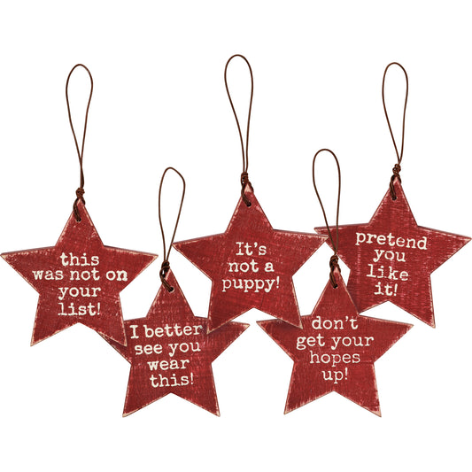 This Was Not on Your List Gift Tag Set