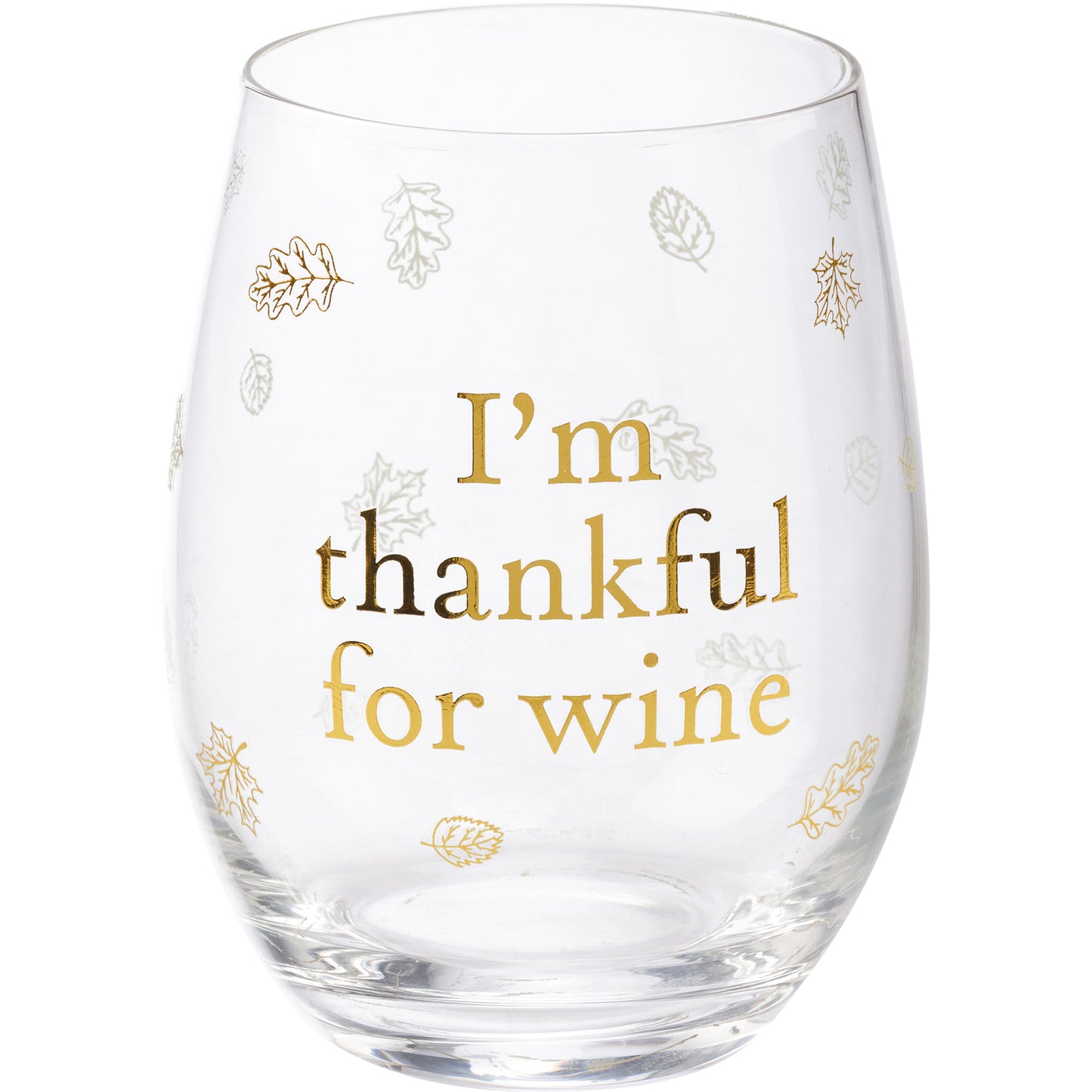 I'm thankful for Wine wine glass