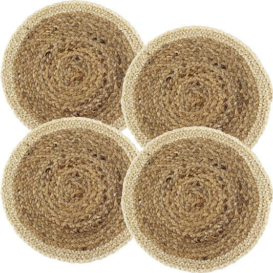 Set of 4 Pack Woven Placemats for Dining Table
