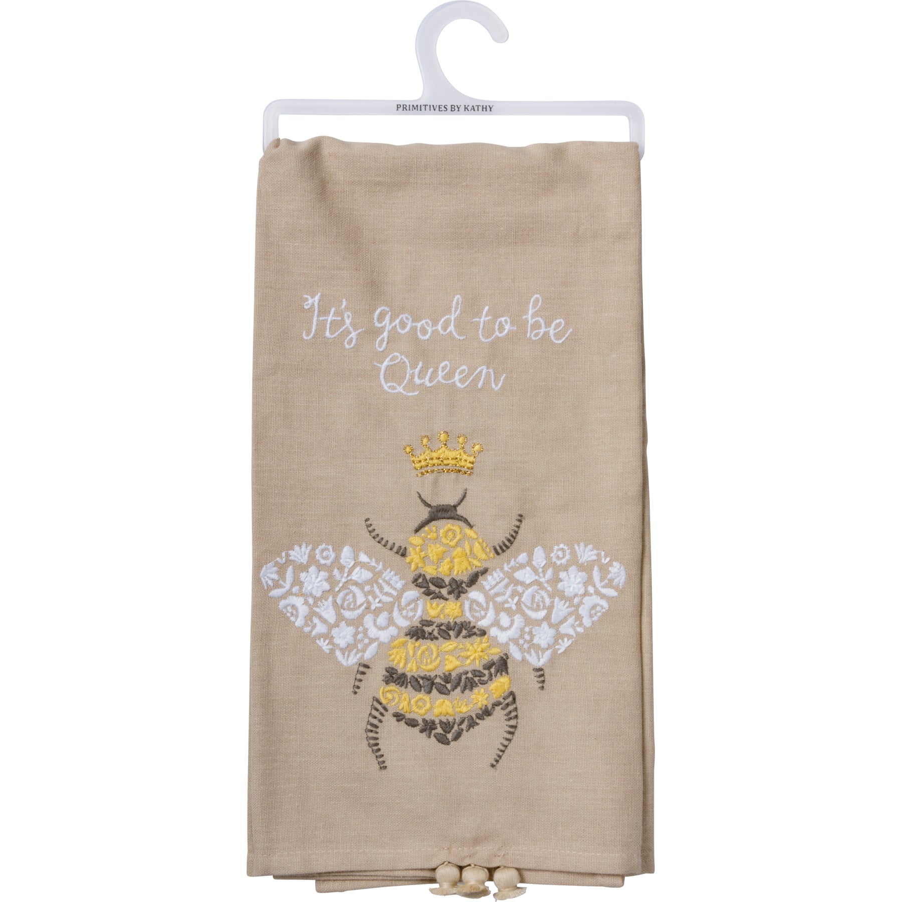 It&#39;s Good To Be Queen Bee Kitchen Towel