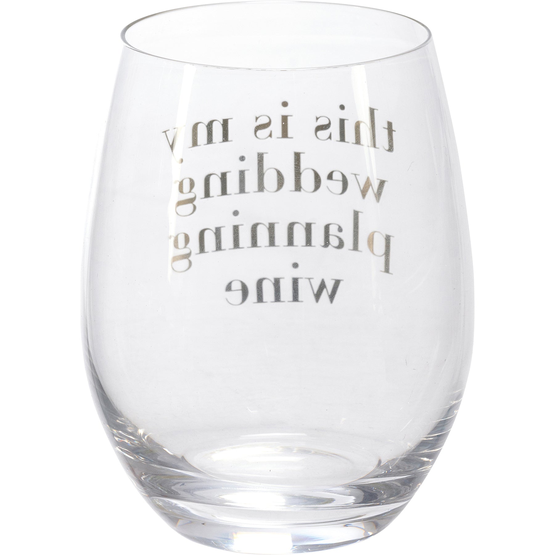 This Is My Wedding Planning Wine Wine Glass