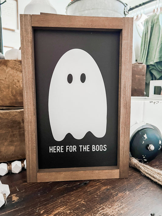 Here for the Boos