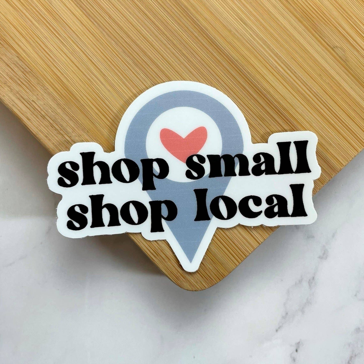 Shop Small Shop Local Sticker, 3-inch