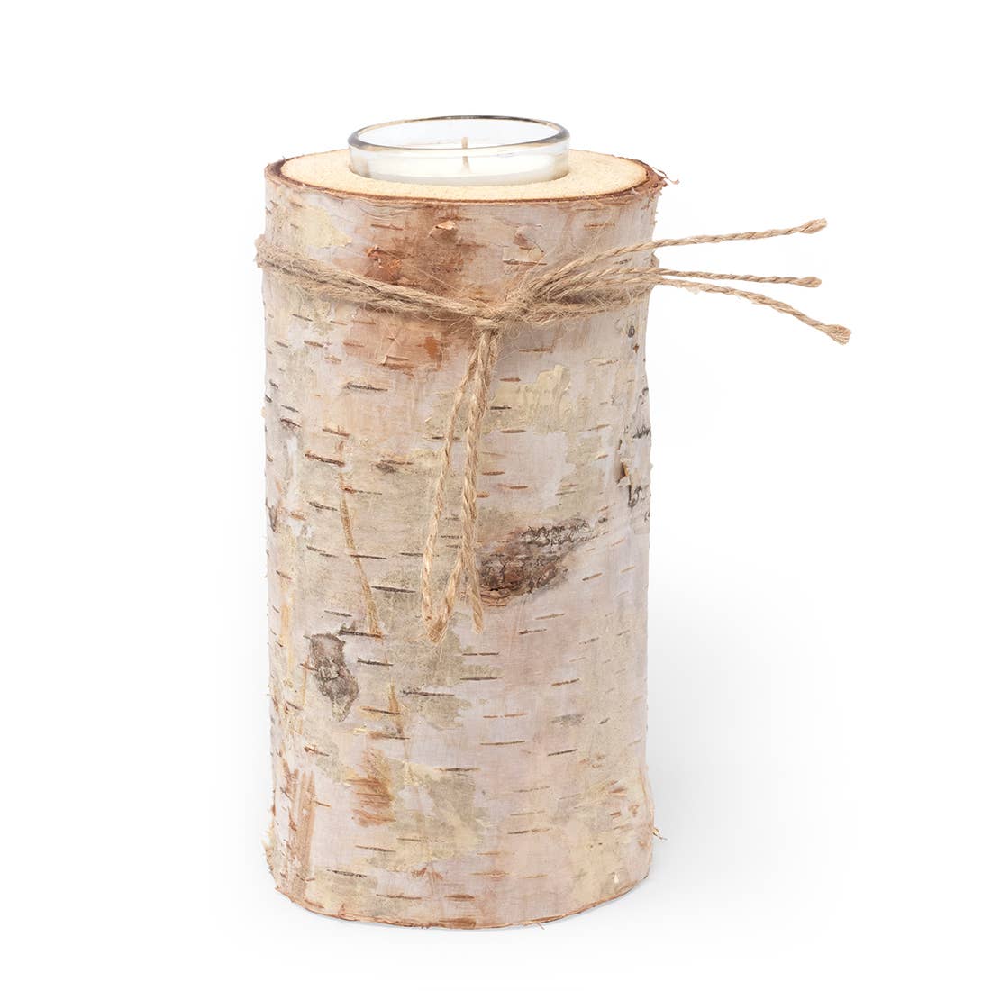 9" Natural Birch Unscented Votive Candle