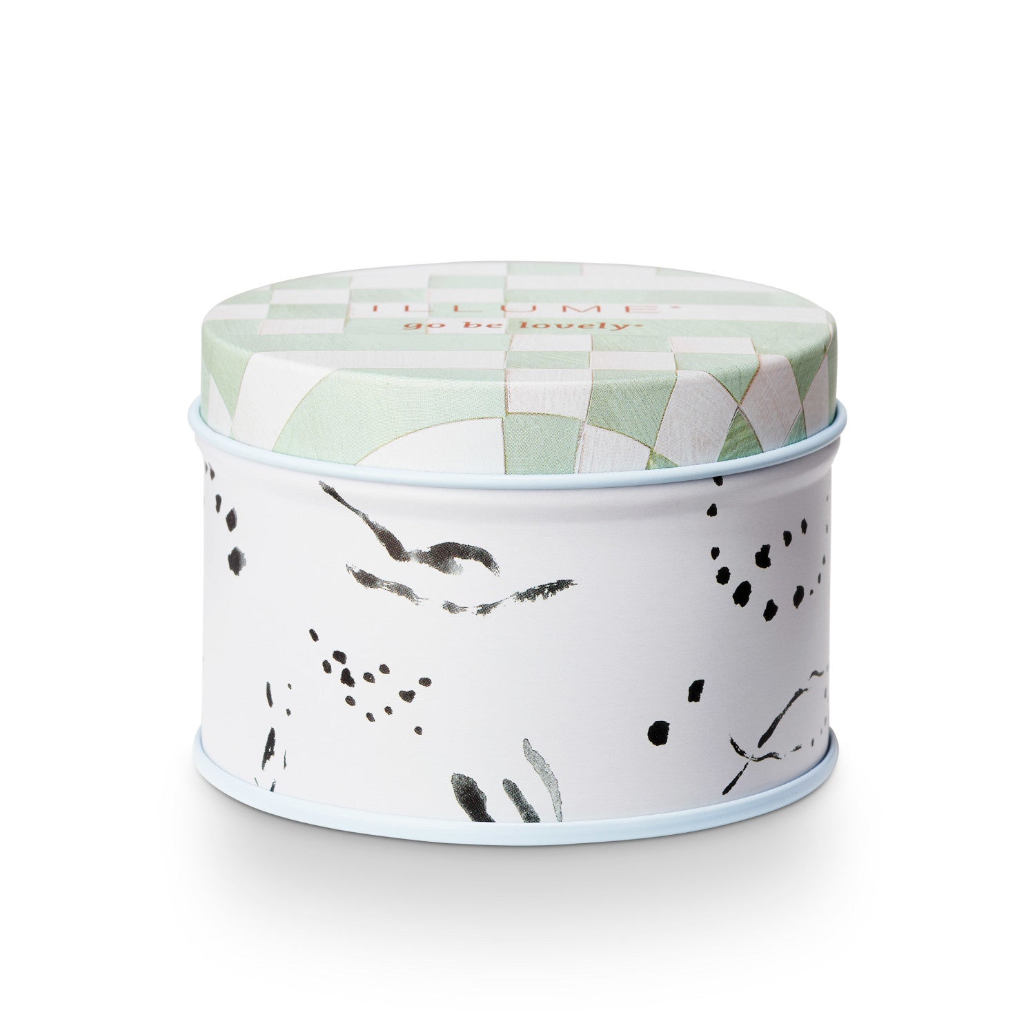 Fleur Tin Candle