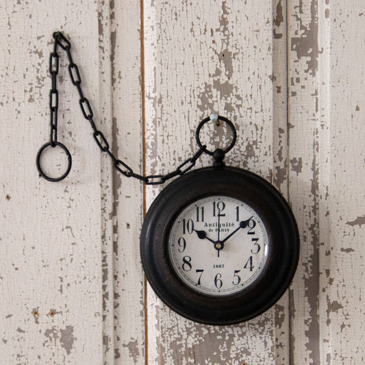 Hanging Pocket Watch Wall Clock (PC)