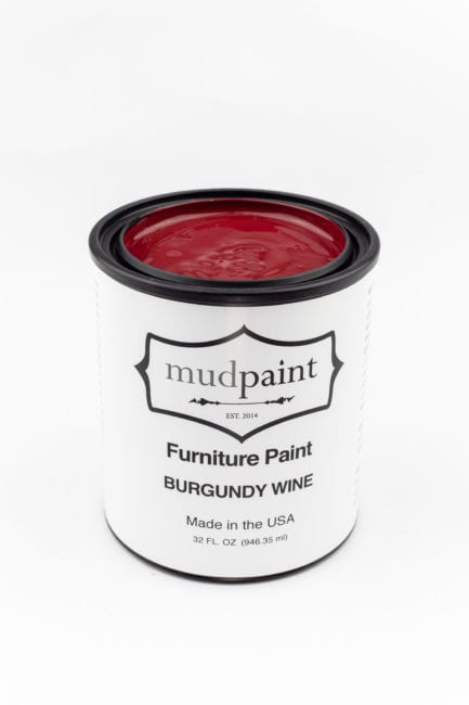 Burgundy Wine Mudpaint