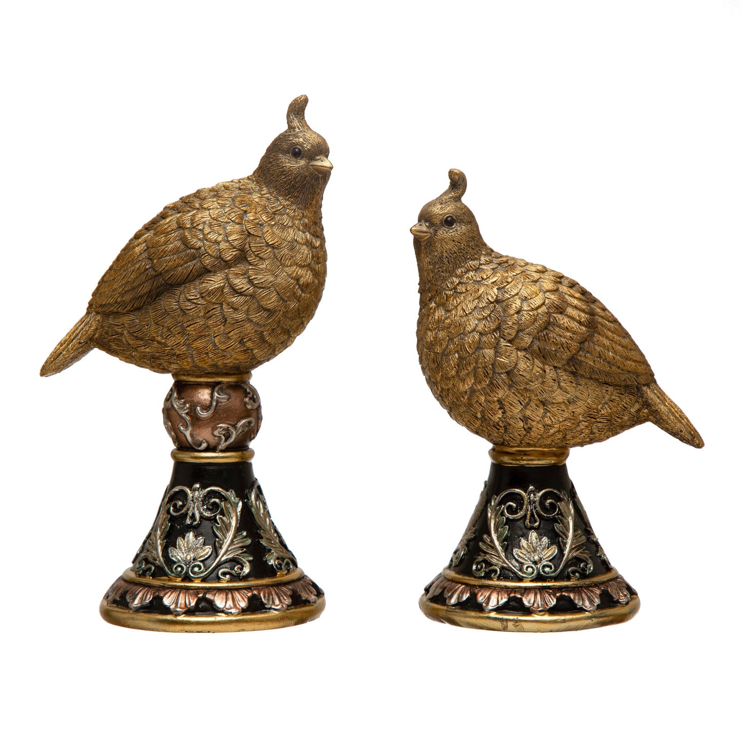 Resin Pheasant on Pedestal