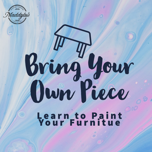 Mudpaint Basics: Bring your own piece of Furniture and Learn to Paint!