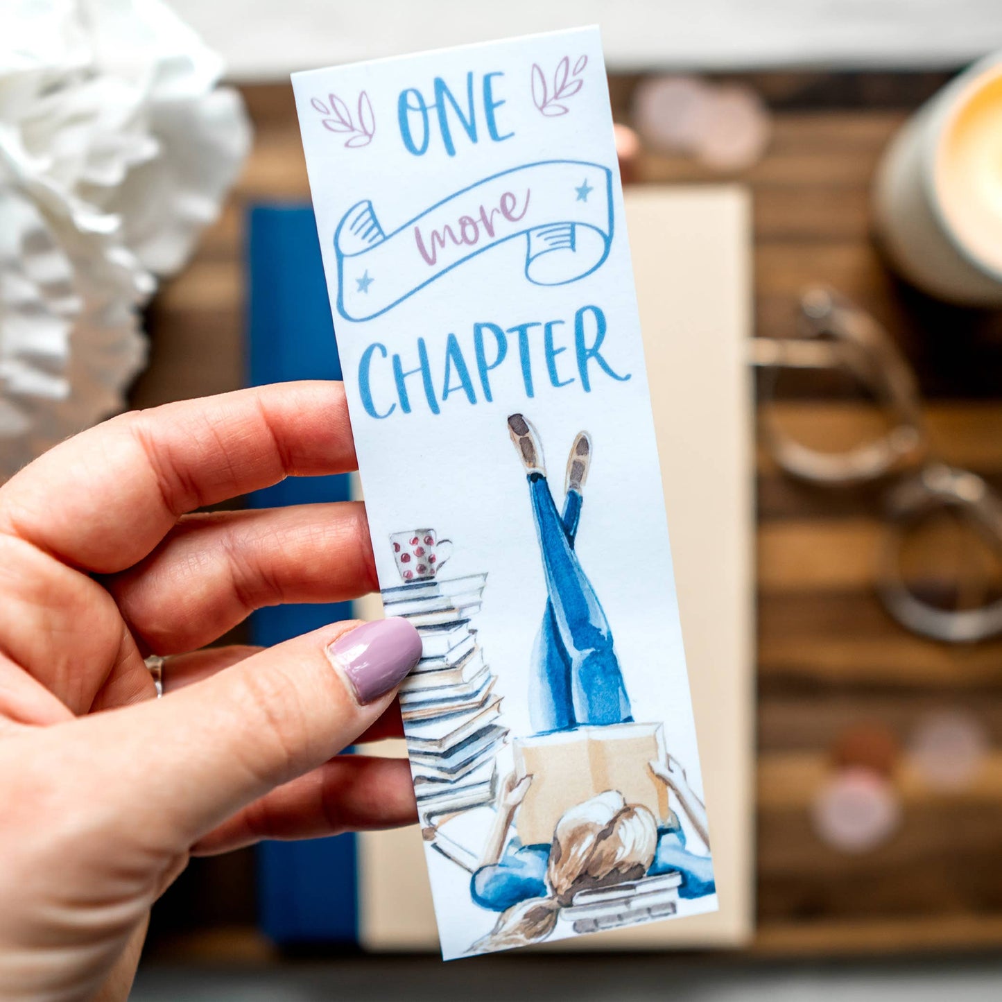 One More Chapter Bookmark