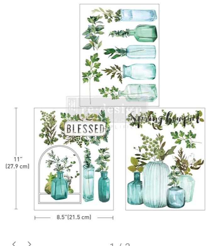 Vintage Greenhouse Middy Transfer by Redesign with Prima