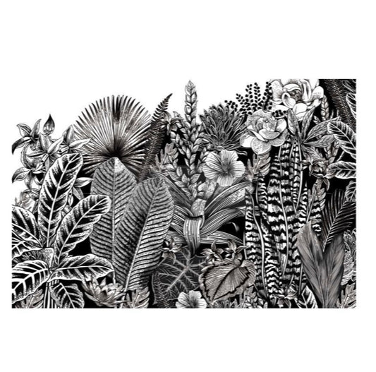 Redesign with Prima Abstract Jungle transfer