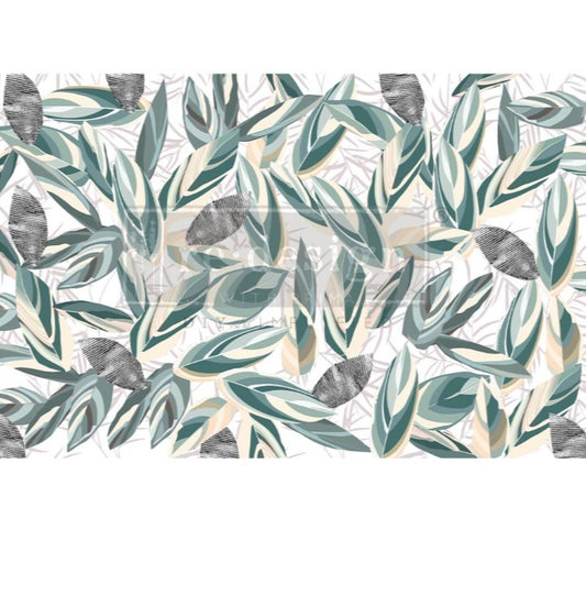 Radiant Eucalyptus 19” by 30” Decoupage paper