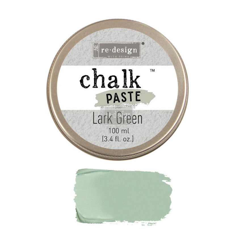 Lark Green chalk paste/wax by Redesign