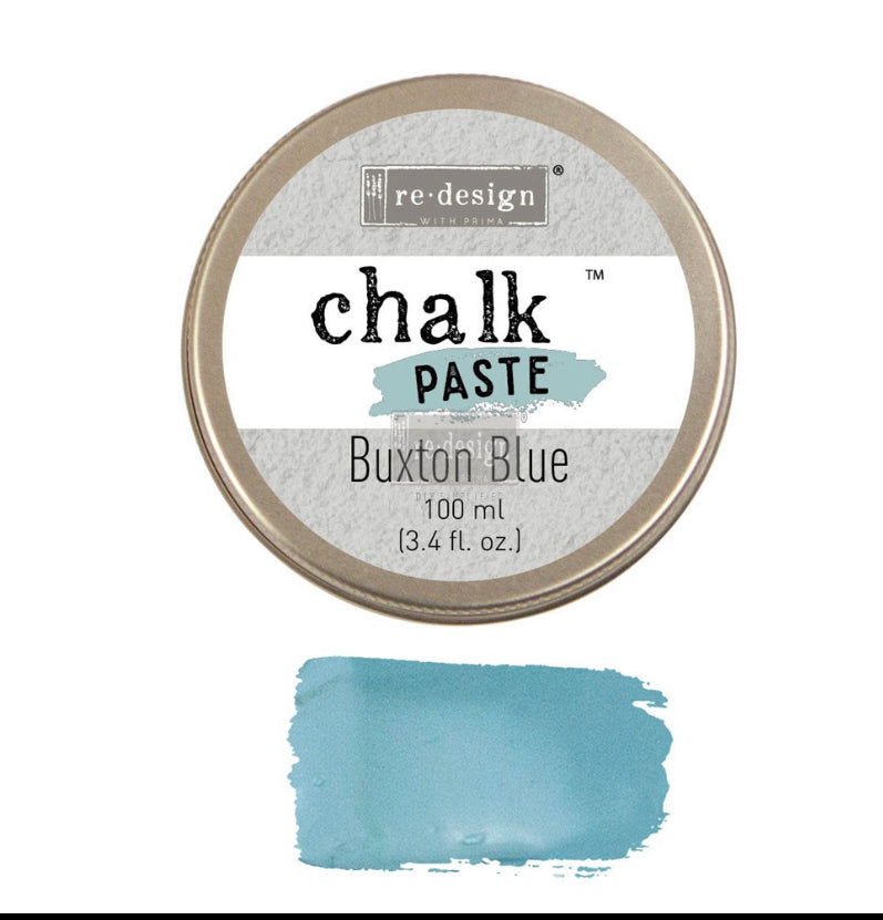 Buxton Blue chalk paste/wax by Redesign