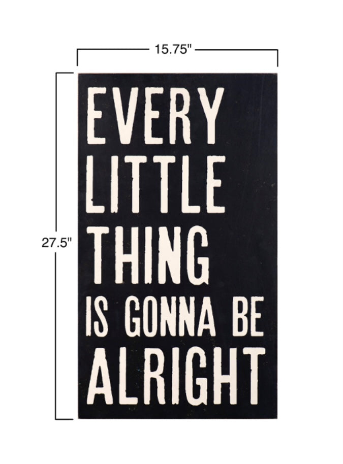 Every Little Thing Wood Wall Decor