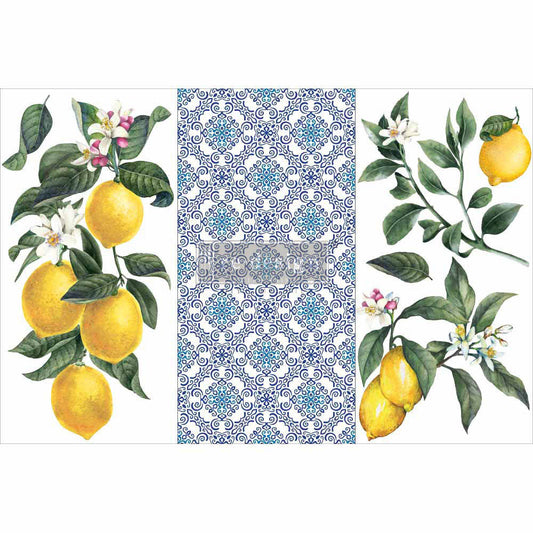 Redesign with Prima Lemon Tree transfer