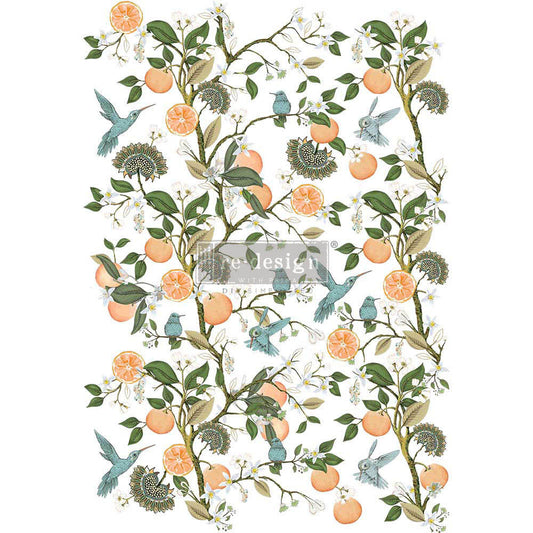 Redesign with Prima Orange Grove transfer